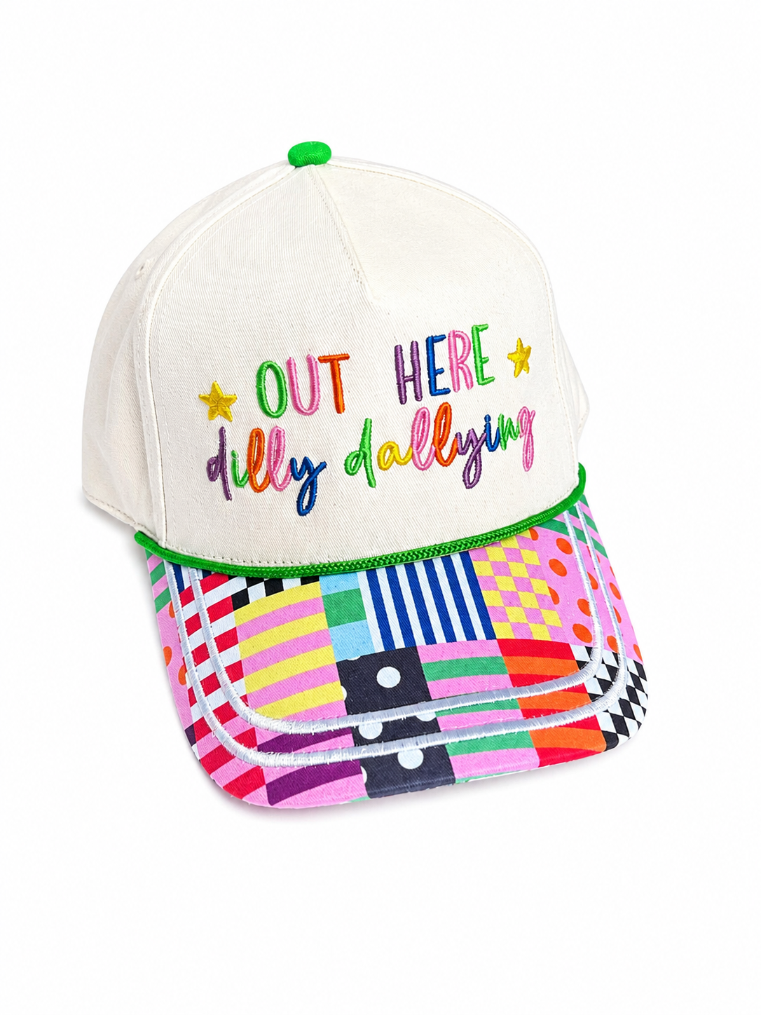 PREORDER Out here dilly dallying puff structures hat