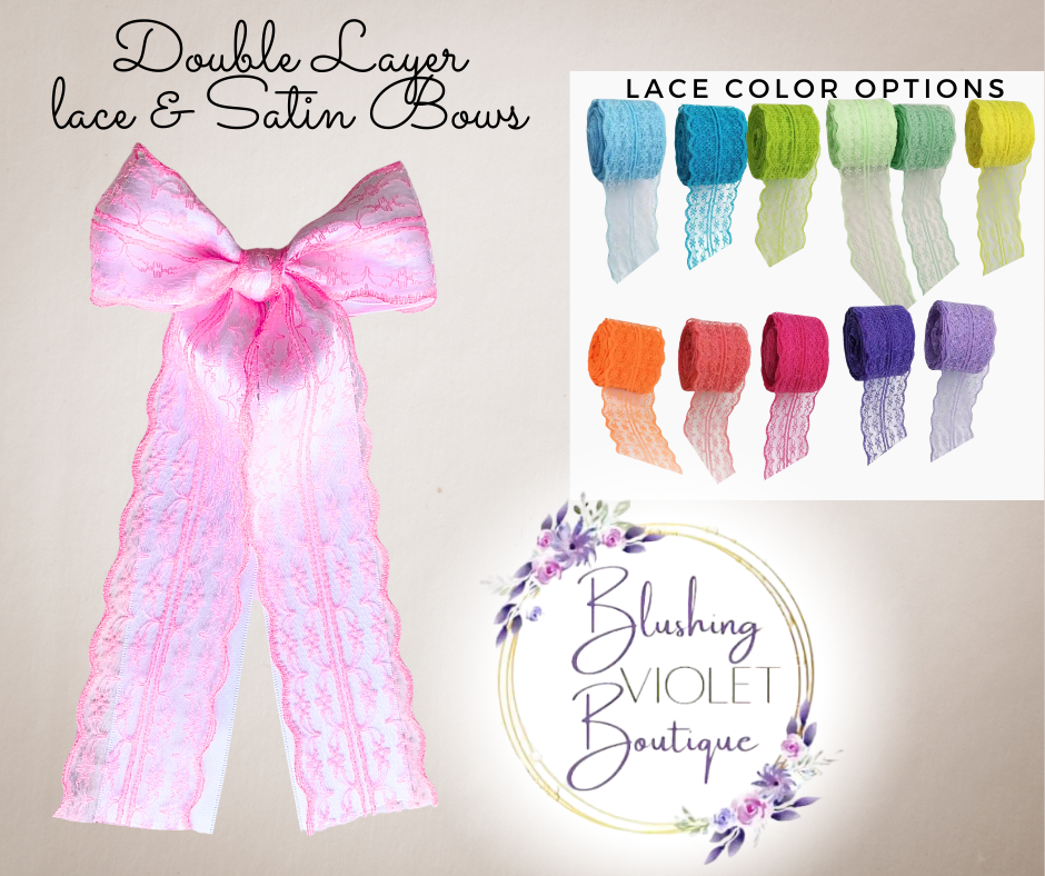 Double layer satin