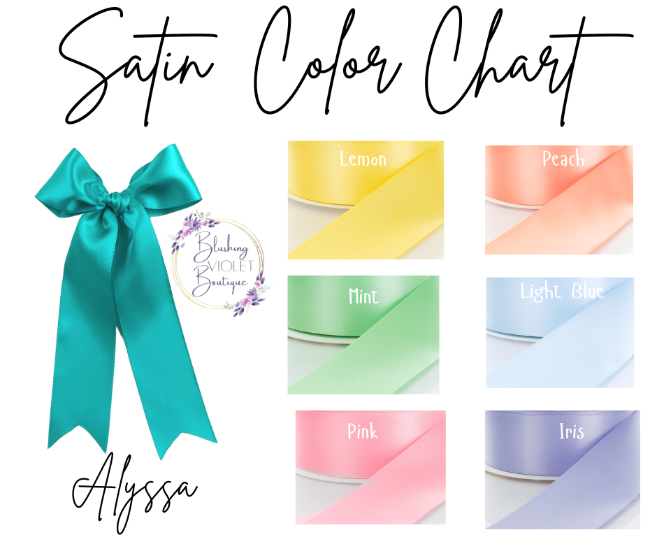 Spring Pastel Satins