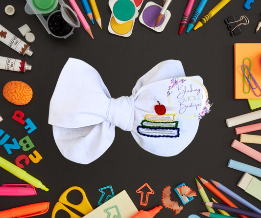 Back to School embroidery M2M