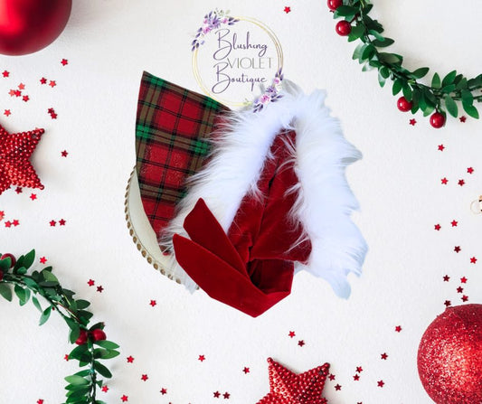 Jingle Bell Surprise Reversible Pixie Bonnet