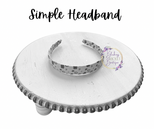 Subscription simple headband