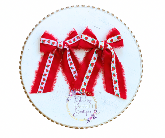Strawberry chiffons
