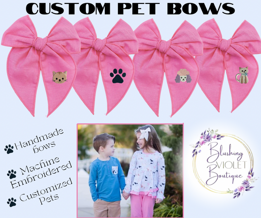 Pet Lover Bows