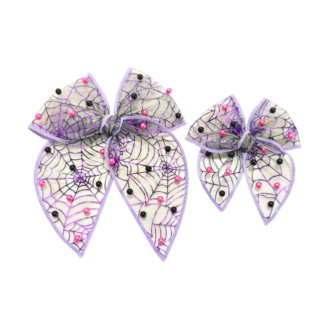 Halloween bling Tulle bows. PREORDER