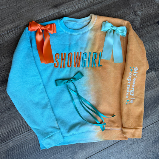 Show Girl embroidery sweatshirt ADULT