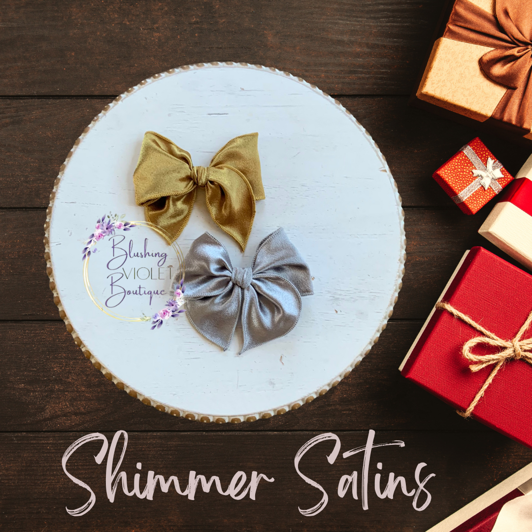 Holiday Shimmer Satins