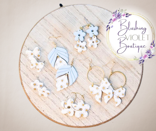 Spring Blue & Daisy Clay collection