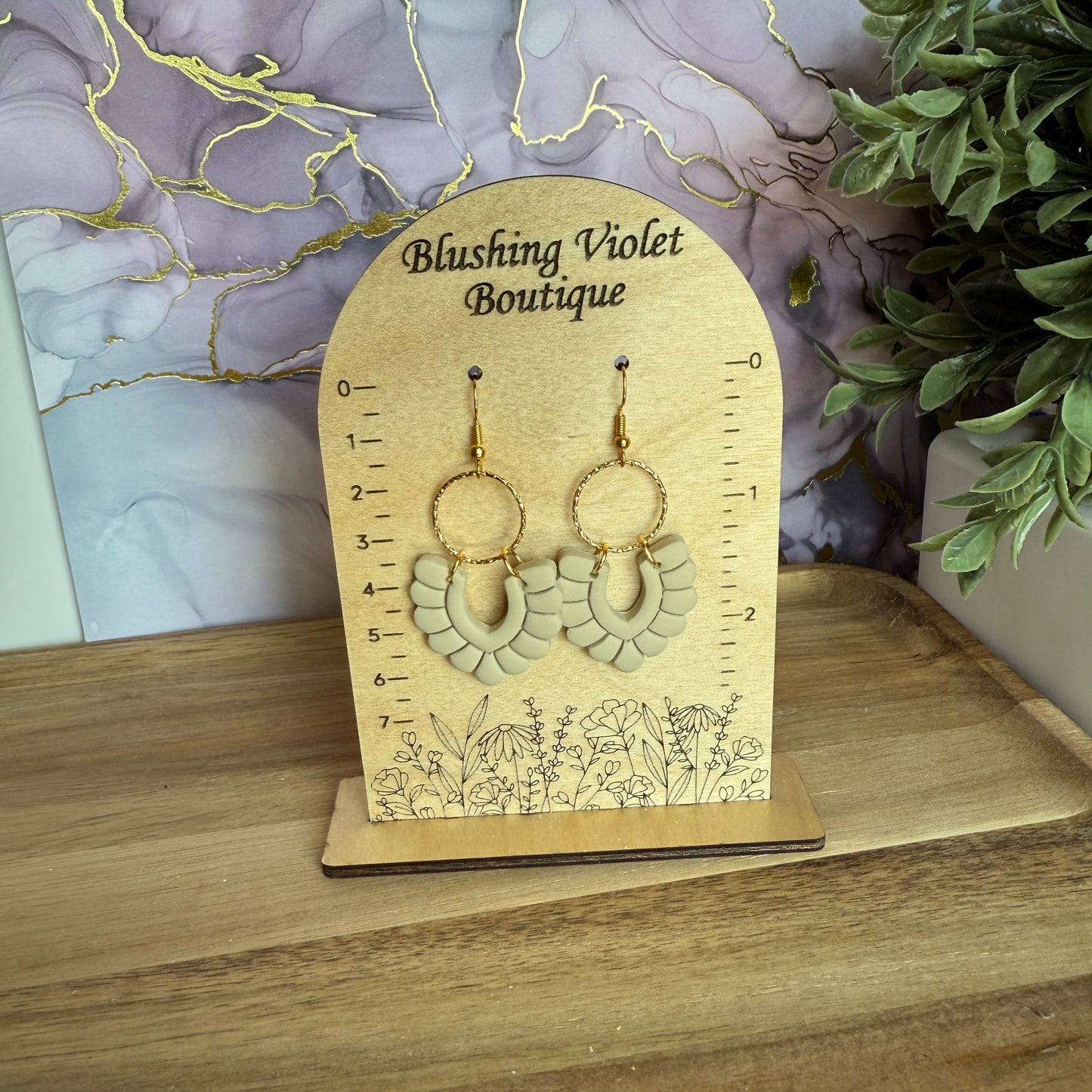 Aurora Clay earring