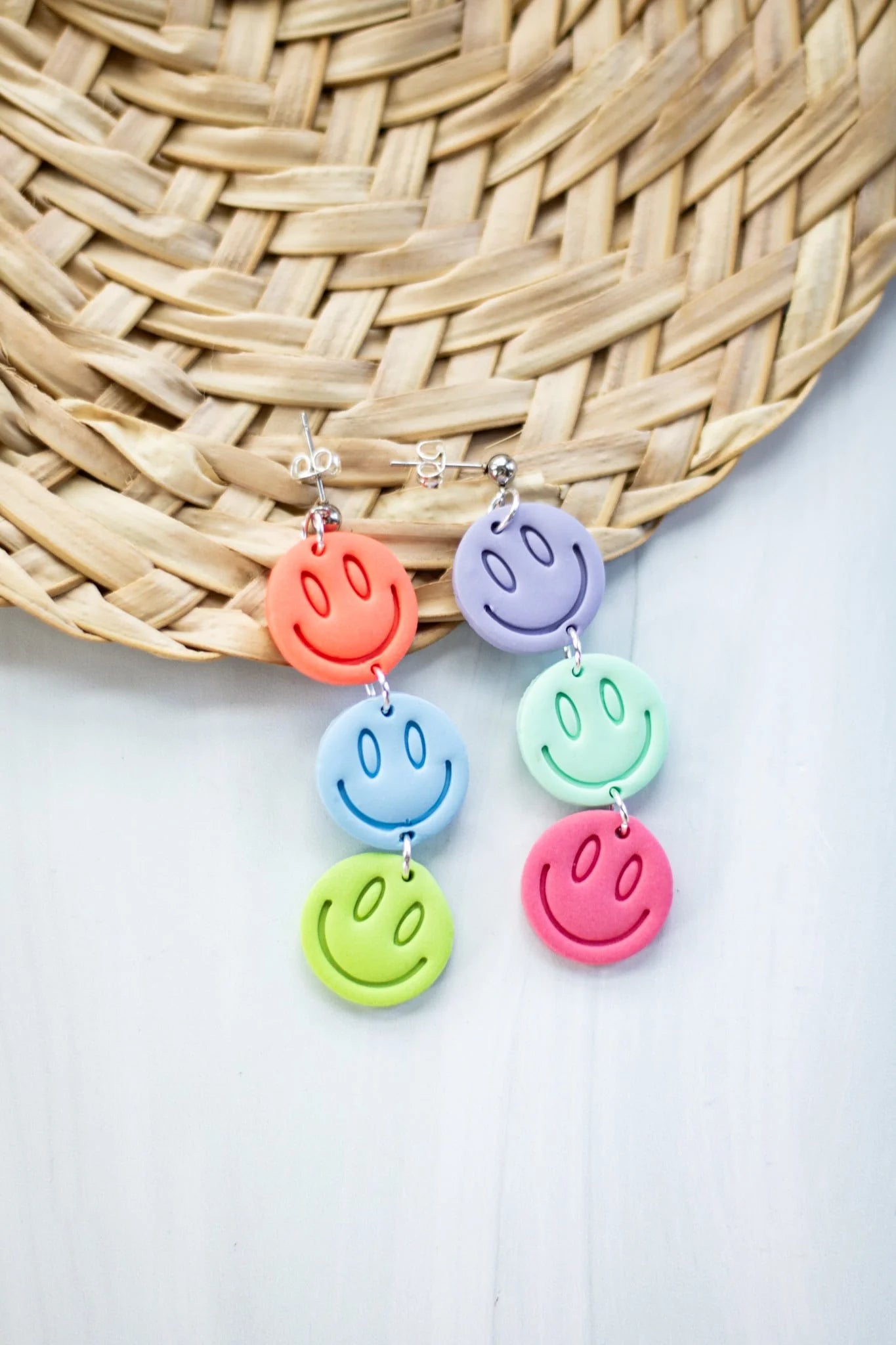 Tiered Smiley faces