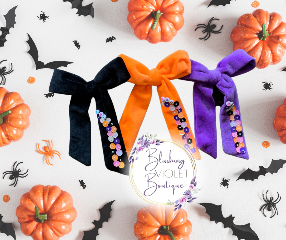 Halloween sequin long tails