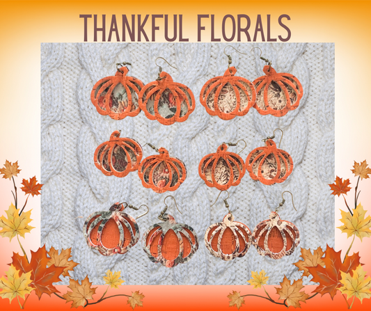Thankful Floral earrings