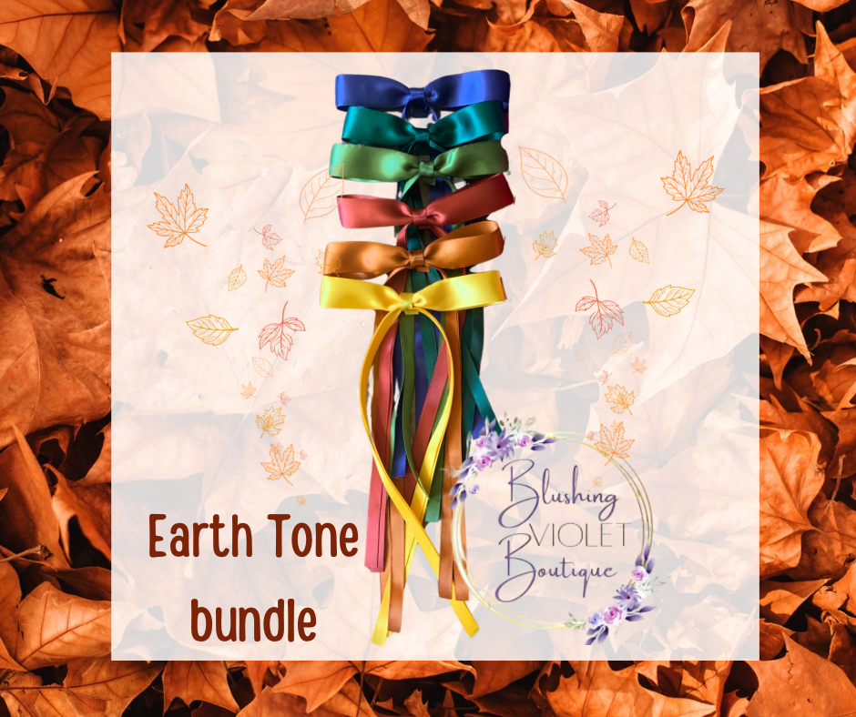 Autumn Rainbow satin Dainty Taylors