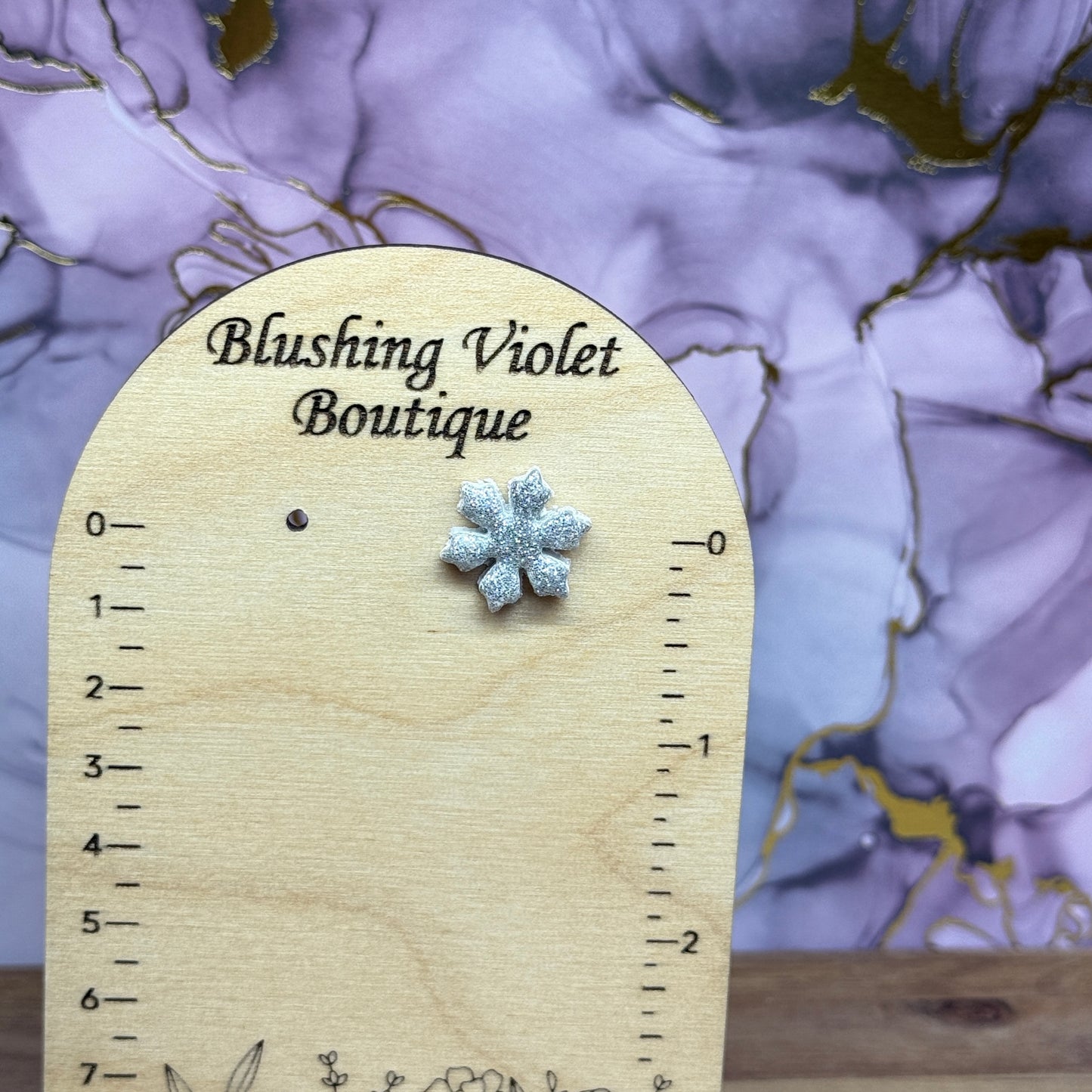 Winter Blues ❄️Studs❄️ collection Clay earring