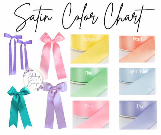 Spring Pastel Satins