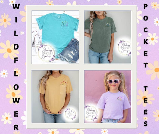 Wildflower Pocket Tee