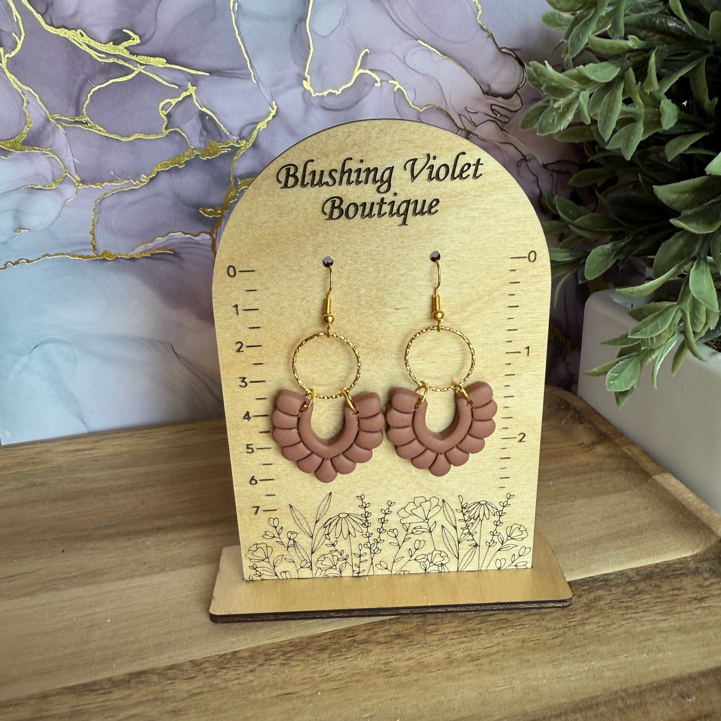 Aurora Clay earring