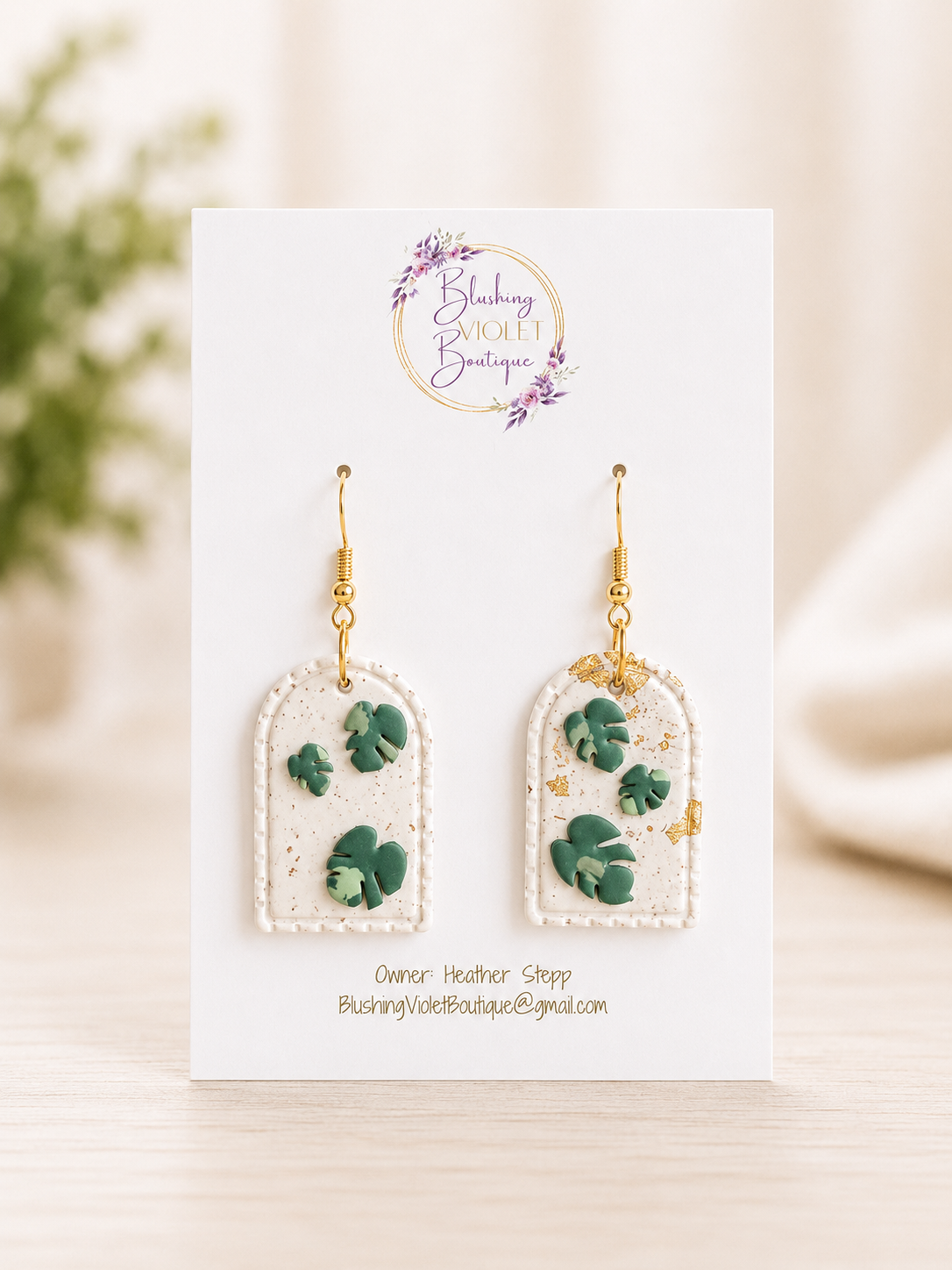 PRE-ORDER Coastal Summer ‘26 DANGLES Clay earrings