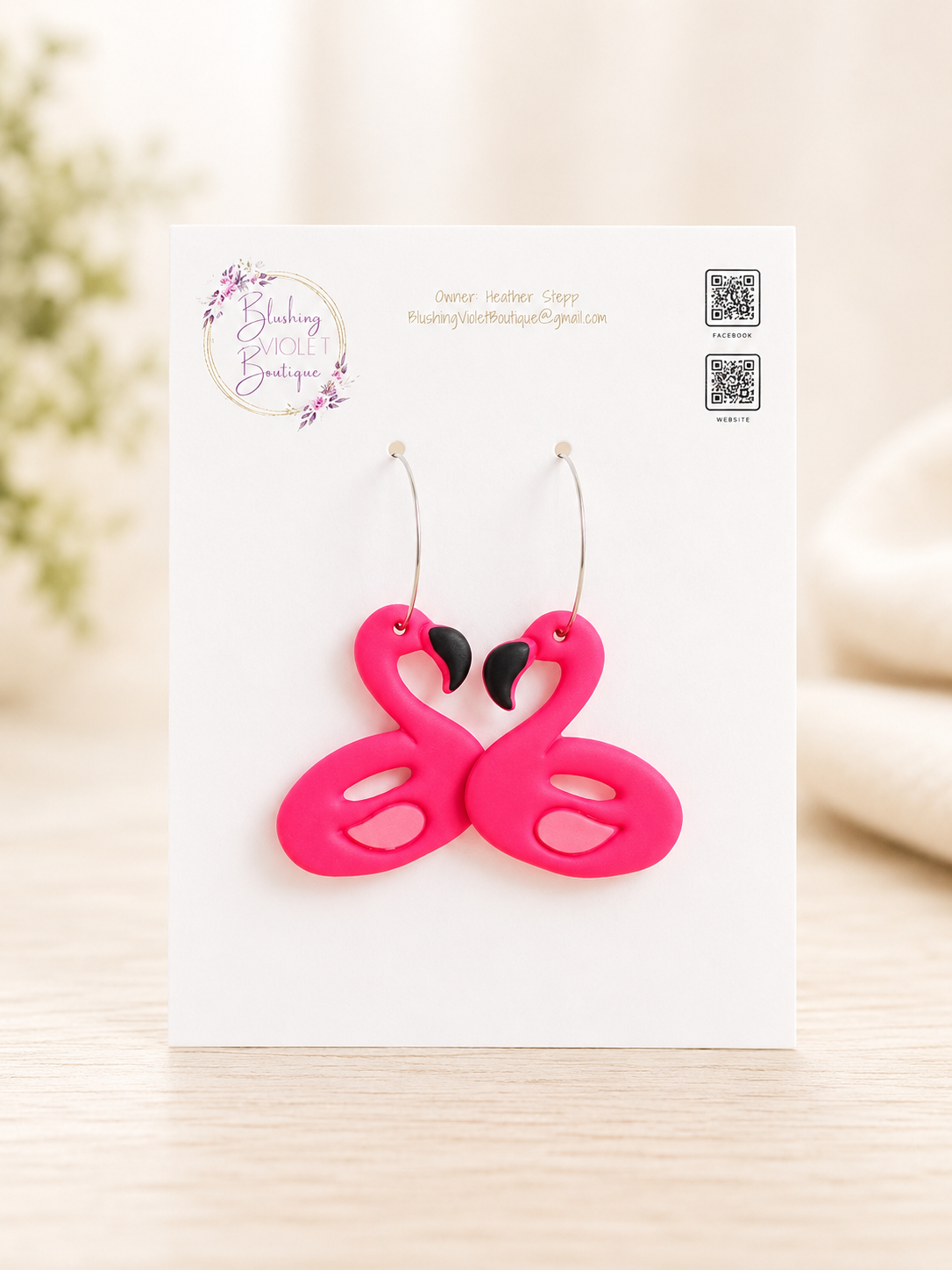 PRE-ORDER Coastal Summer ‘26 DANGLES Clay earrings