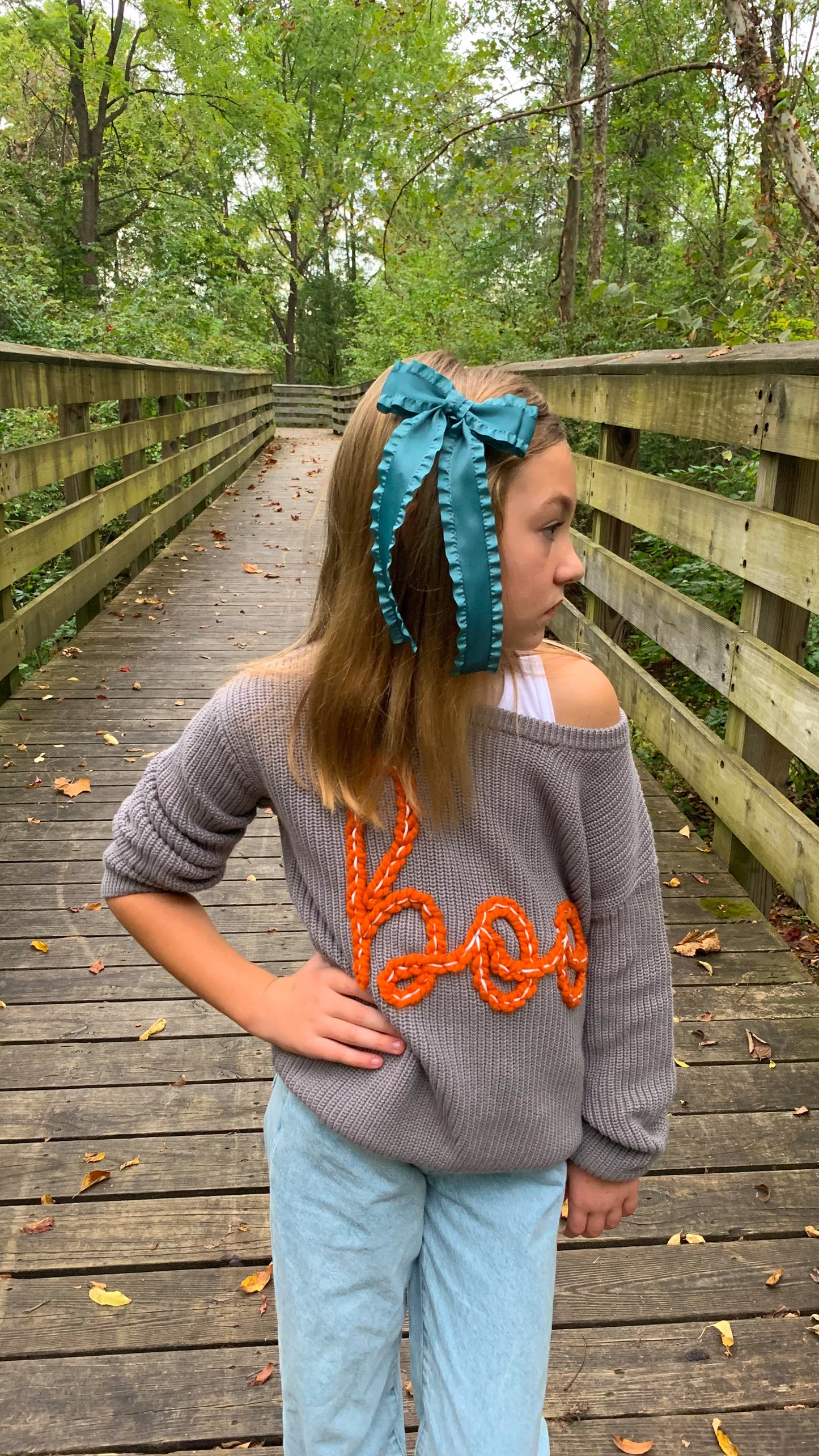 Autumn Rainbow Double Ruffle