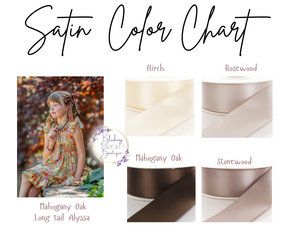 Timeless Tones Satin Ribbon Bows