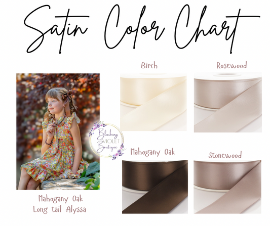Timeless Tones Satin Ribbon Bows
