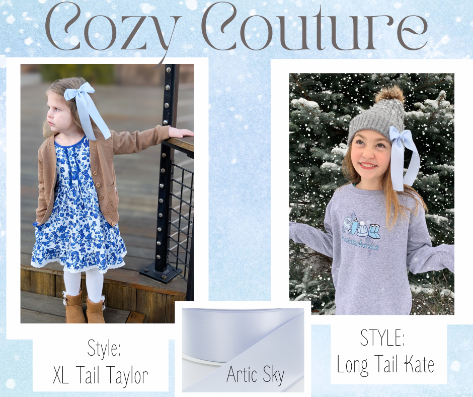 Cozy Couture Satin Bows