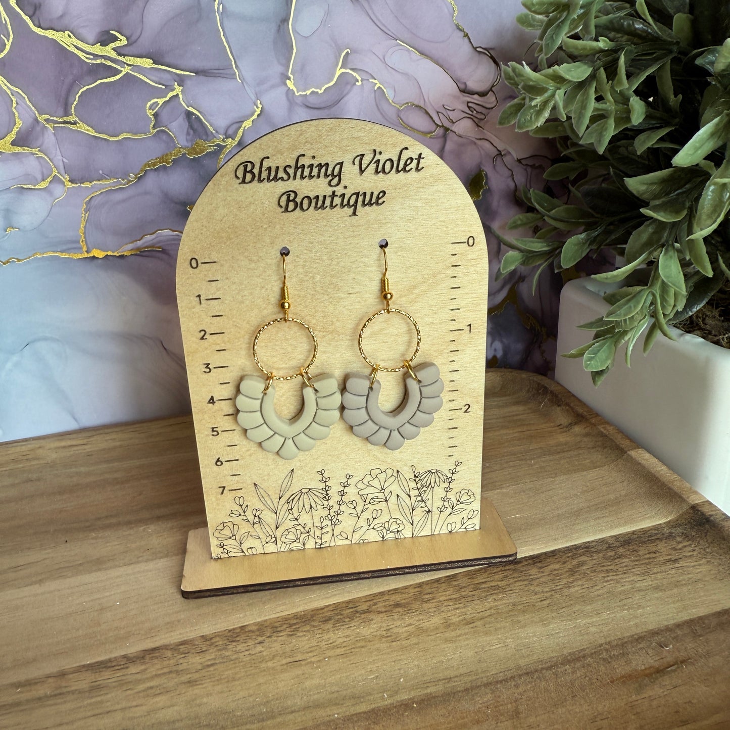 Aurora Clay earring