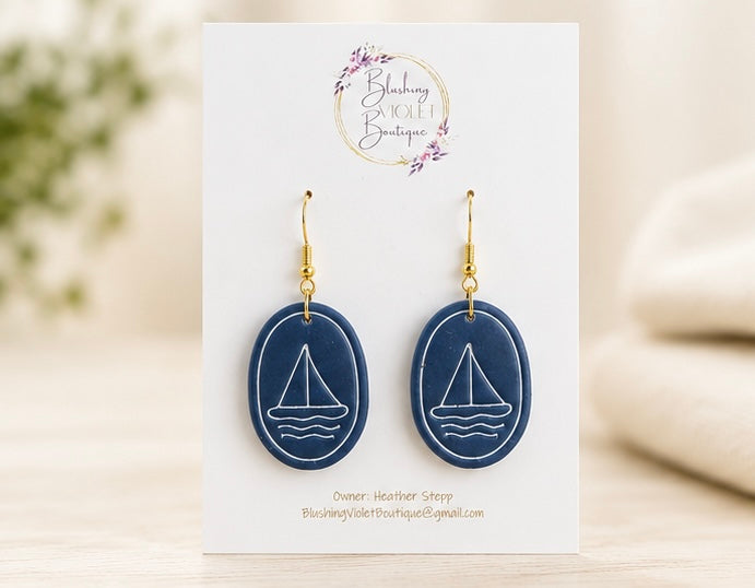 PRE-ORDER Coastal Summer ‘26 DANGLES Clay earrings