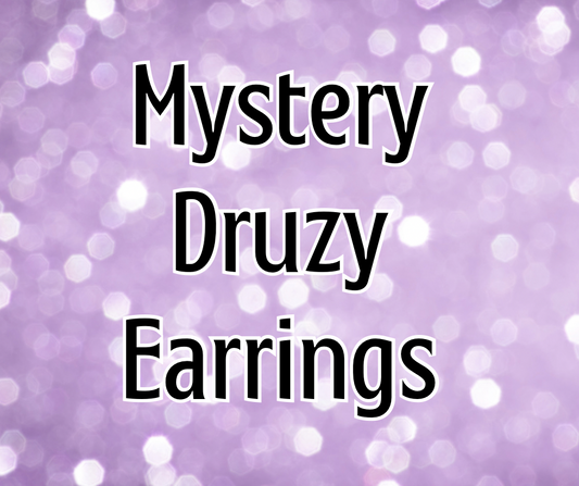 Mystery Druzy Earrings