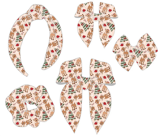 Reindeer Romance hair Accessories