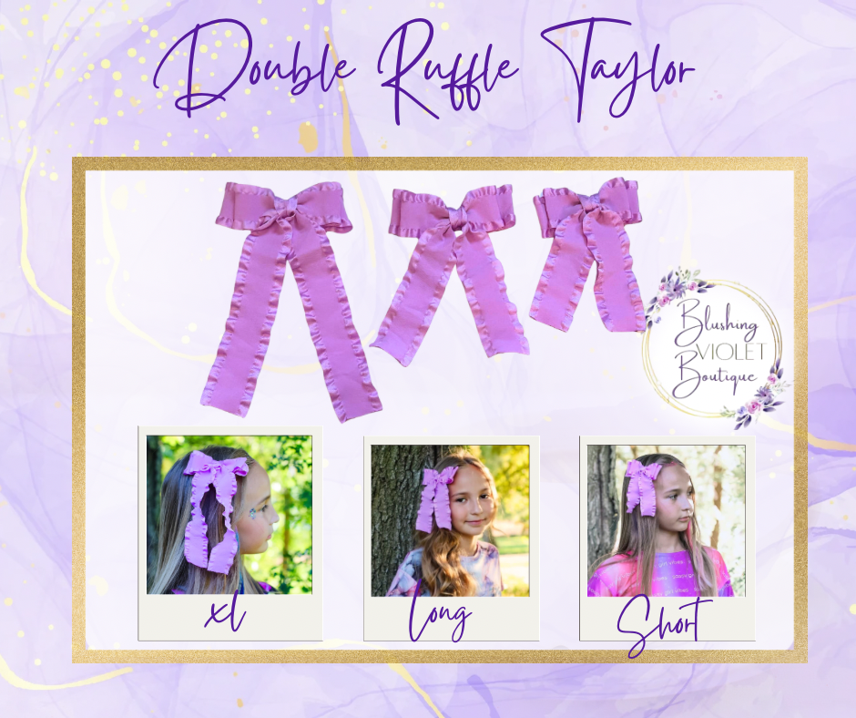 Autumn Rainbow Double Ruffle