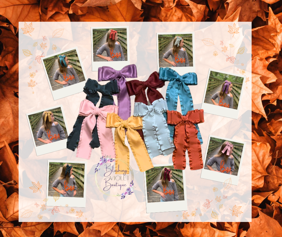Autumn Rainbow Double Ruffle