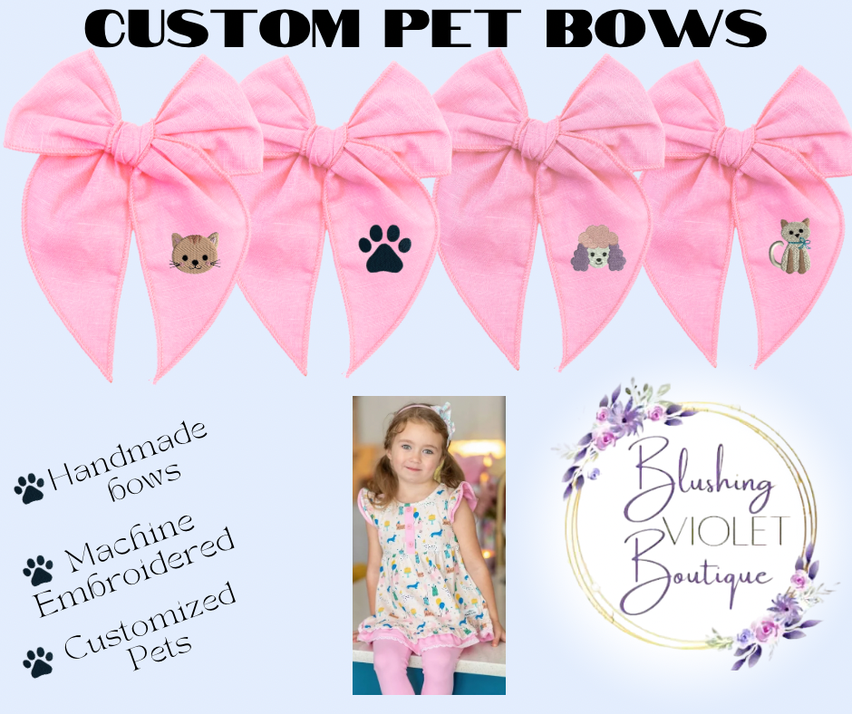 Pet Lover Bows