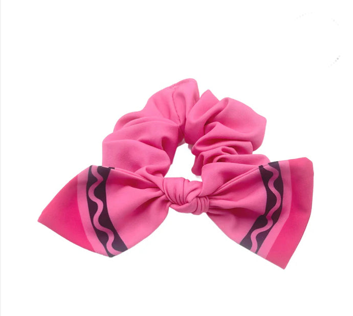 Back to school scrunchies