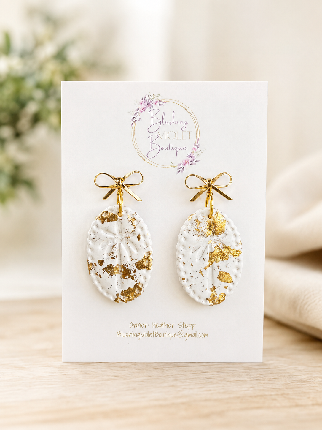 PRE-ORDER Coastal Summer ‘26 DANGLES Clay earrings