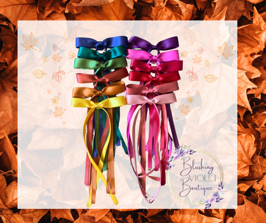 Autumn Rainbow satin Dainty Taylors