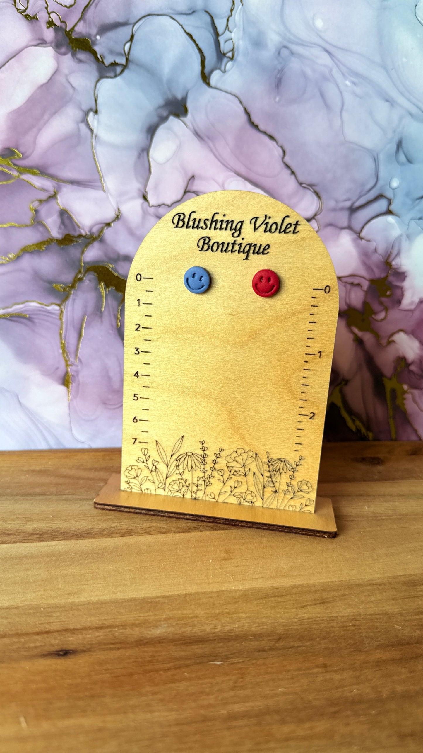 Patriotic Smiles Clay earrings