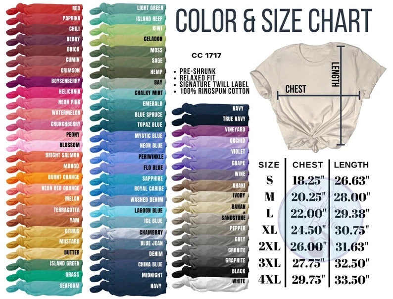 Left Chest Bow Embroidery ADULT Tee