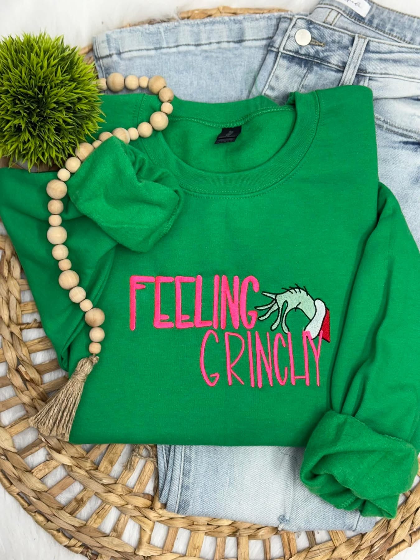 Holiday Heist Embroidered Top ADULT