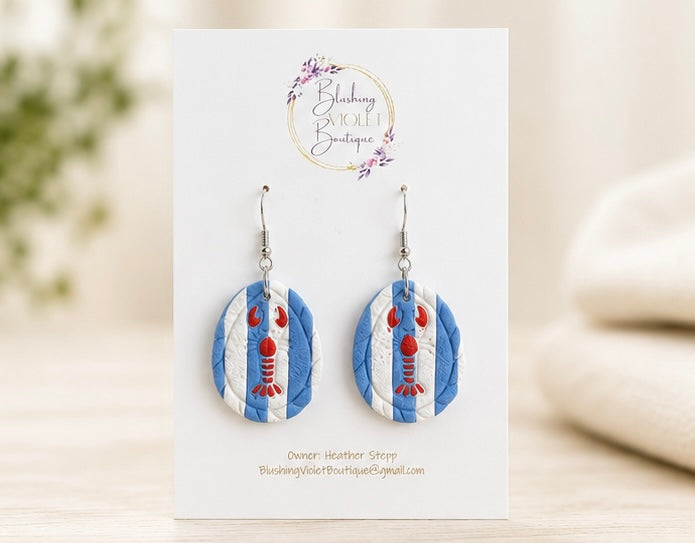 PRE-ORDER Coastal Summer ‘26 DANGLES Clay earrings