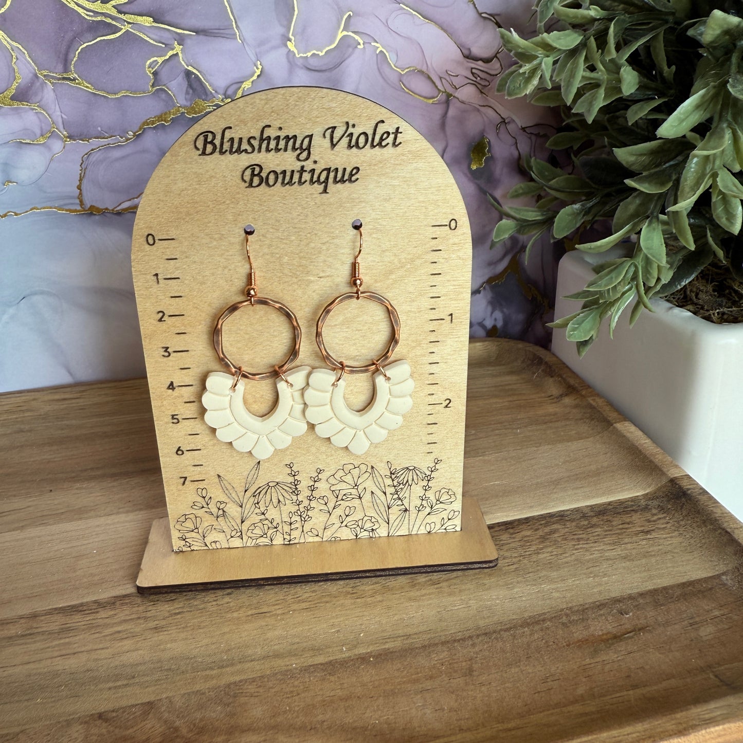 Aurora Clay earring