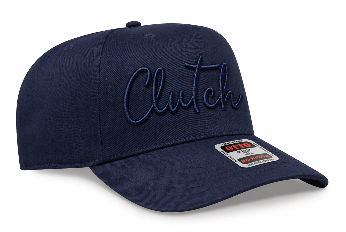 Clutch puff canvas structured hat