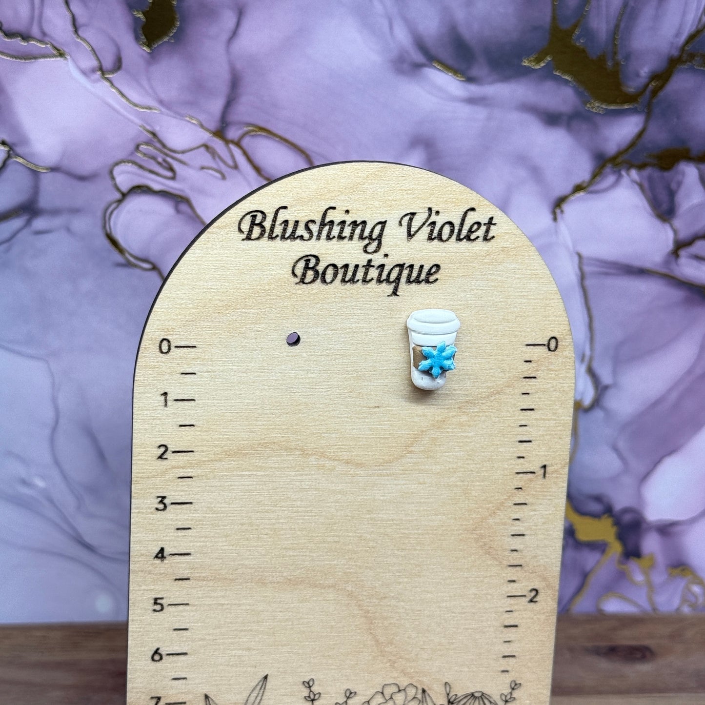 Winter Blues ❄️Studs❄️ collection Clay earring
