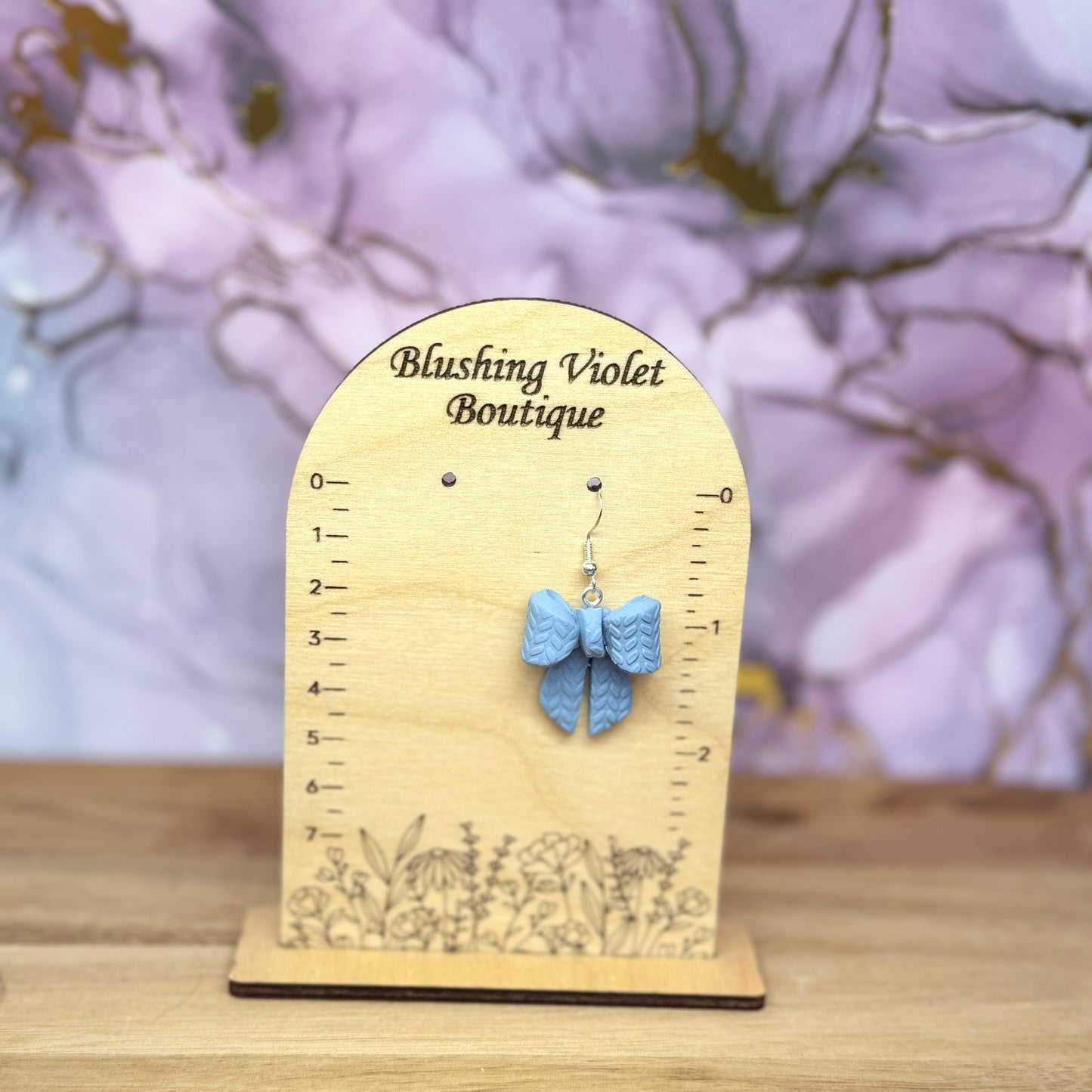Winter Blues ❄️Dangles❄️ collection Clay earring
