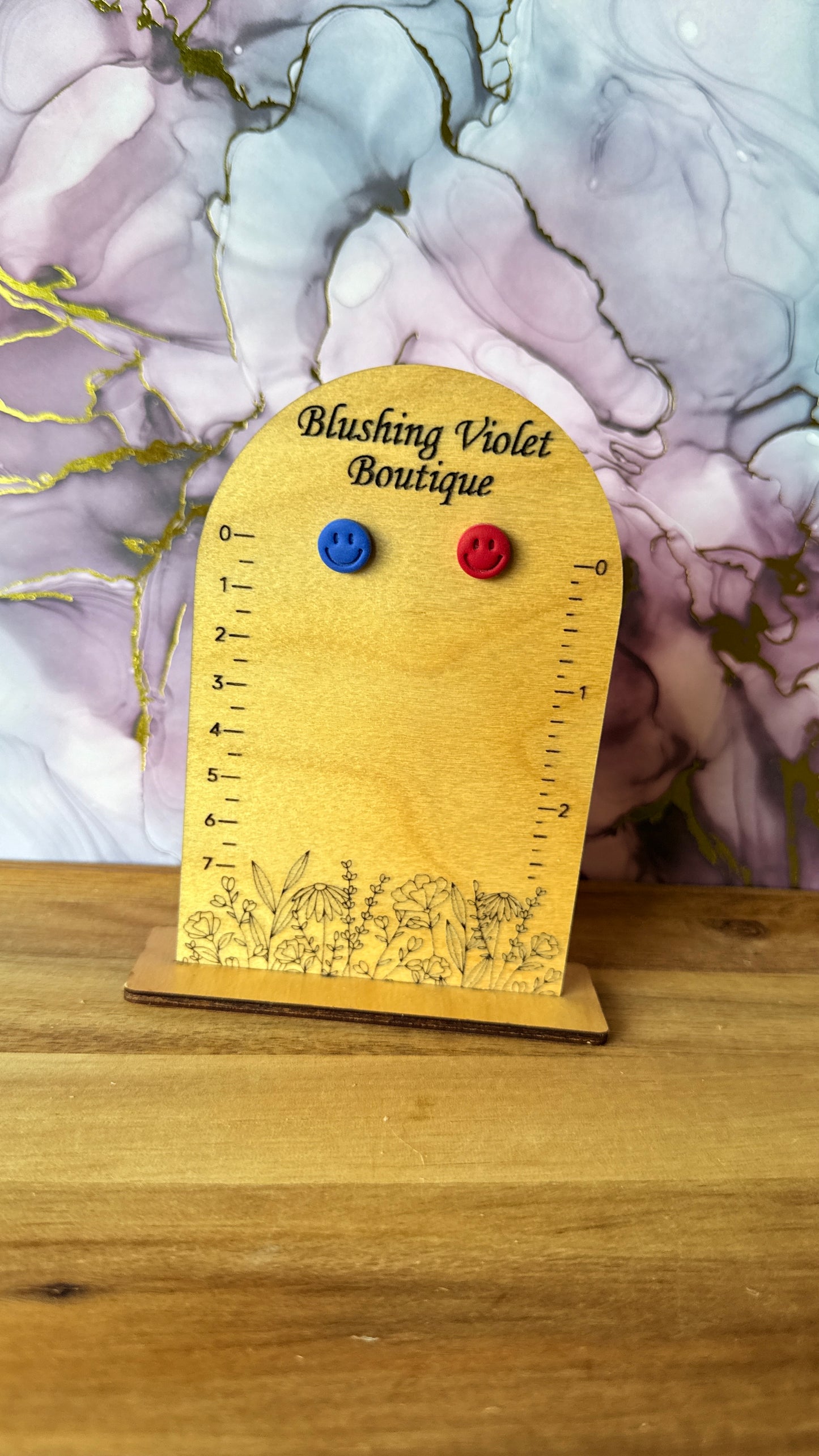 Patriotic Smiles Clay earrings