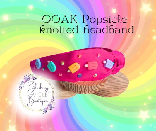 OOAK Popsicle headband