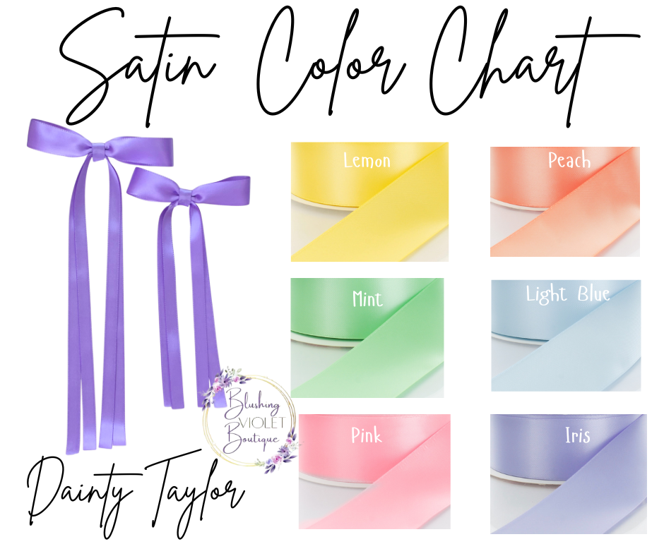 Spring Pastel Satins