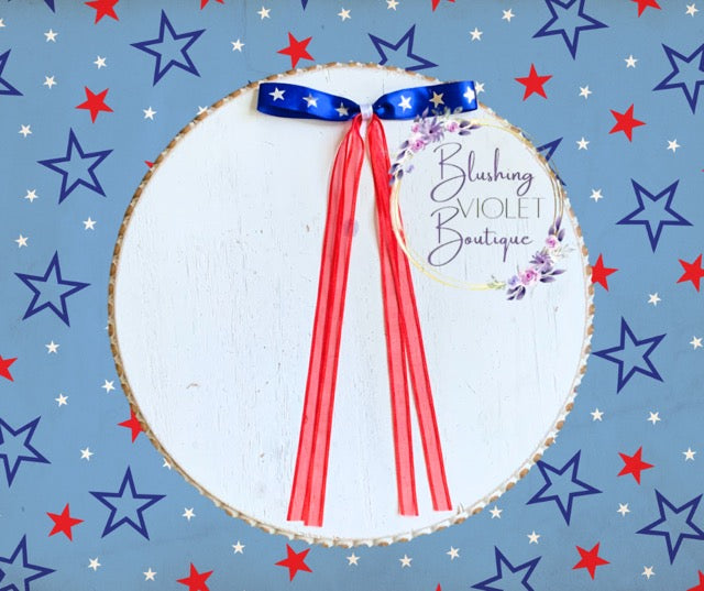 Red, White, and Ruffles Dainty Taylor