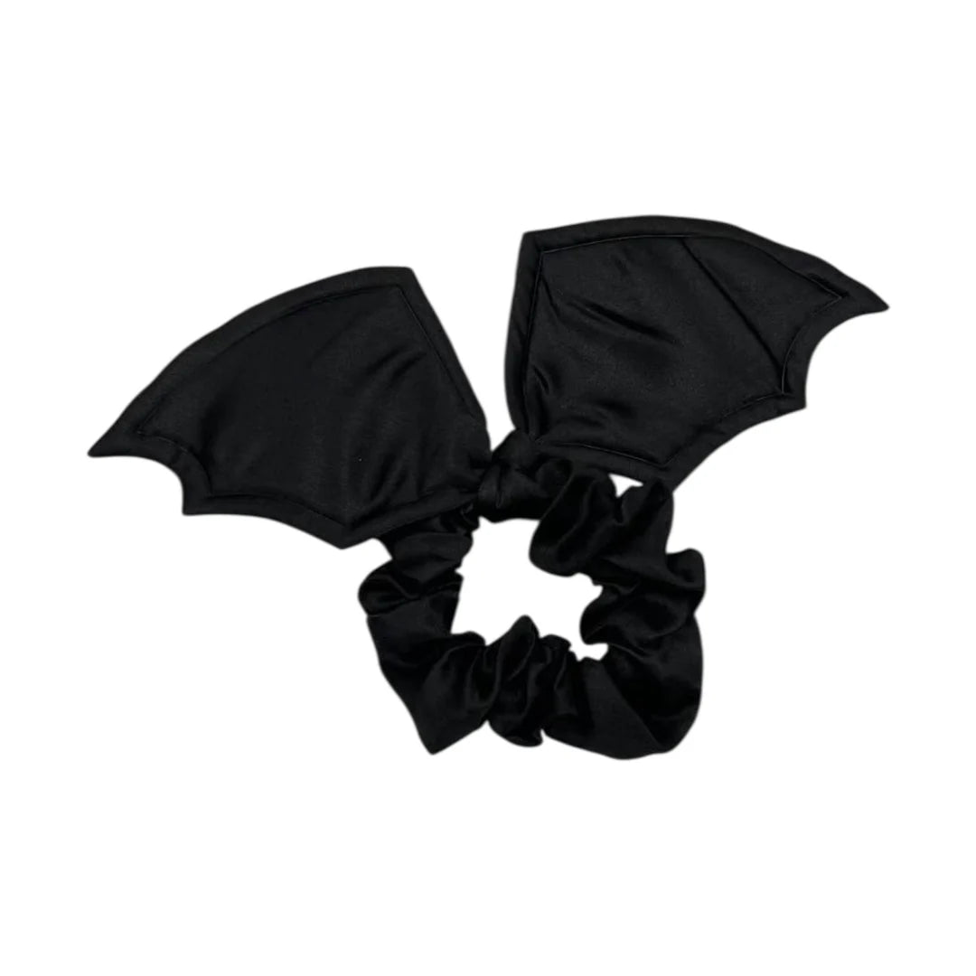 Halloween Bats shaker bow & scrunchie PREORDER